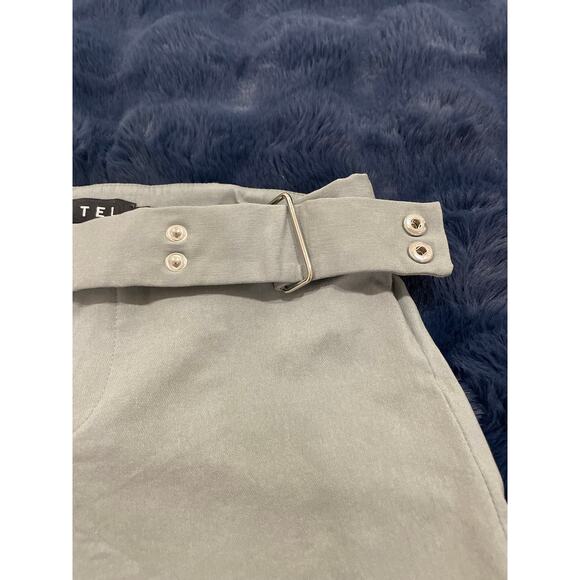 Motel Rocks Jarli Hot Pants XXS | Y2K new w tags Micro Shorts | NWT gray - Picture 7 of 13